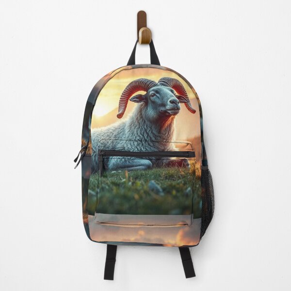 Item preview, Bighorn Sheep at Sunrise designed and sold by Skye Ryan-Evans.