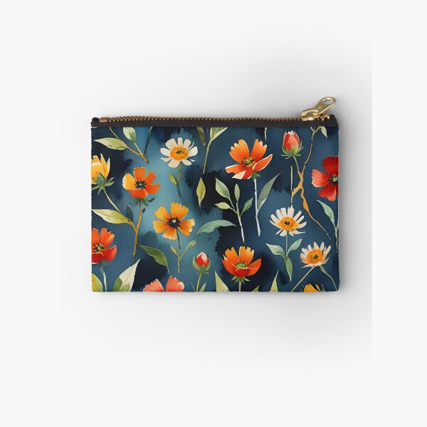 Item preview, Colorful Watercolor Wildflowers Pattern Wildflowers lovers designed and sold by Wiss2Arts.