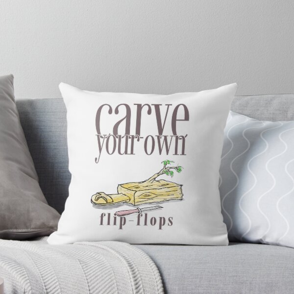 Item preview, Carve your own flip-flops designed and sold by zeleartist.