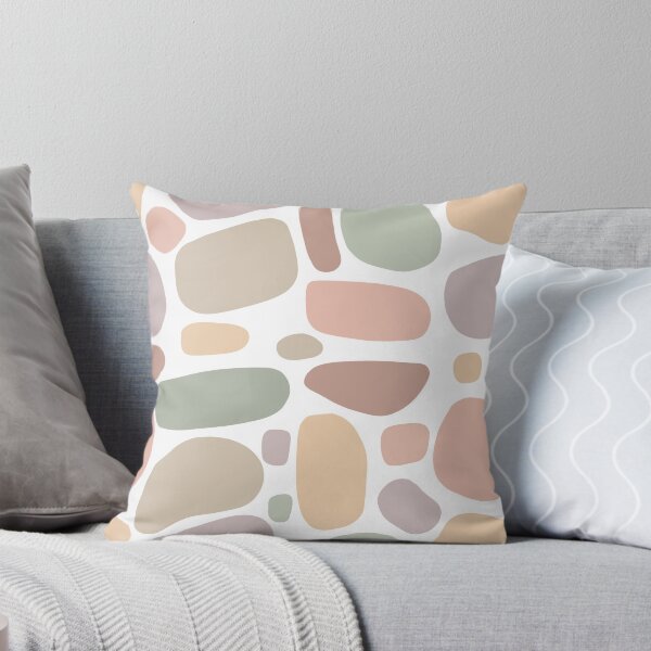 Item preview, Boho Abstract Free-Form Pattern | Terracotta and Pastel Organic Shapes designed and sold by cherrycious.