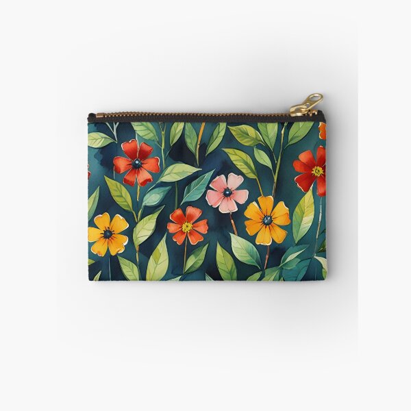Item preview, Colorful Watercolor Wildflowers Pattern Wildflowers lovers designed and sold by Wiss2Arts.