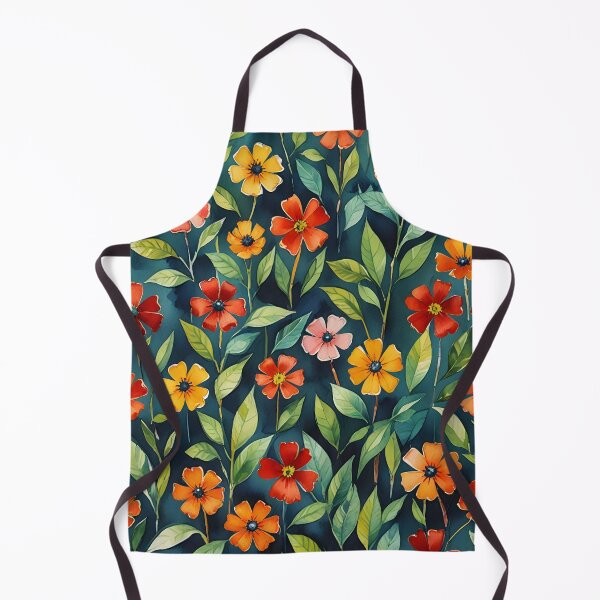 Item preview, Colorful Watercolor Wildflowers Pattern Wildflowers lovers designed and sold by Wiss2Arts.