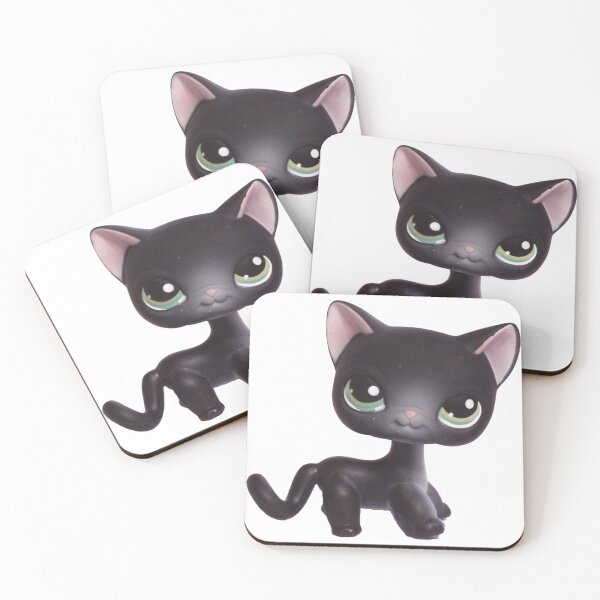 Item preview, lps black cat designed and sold by freakydeakydraw.