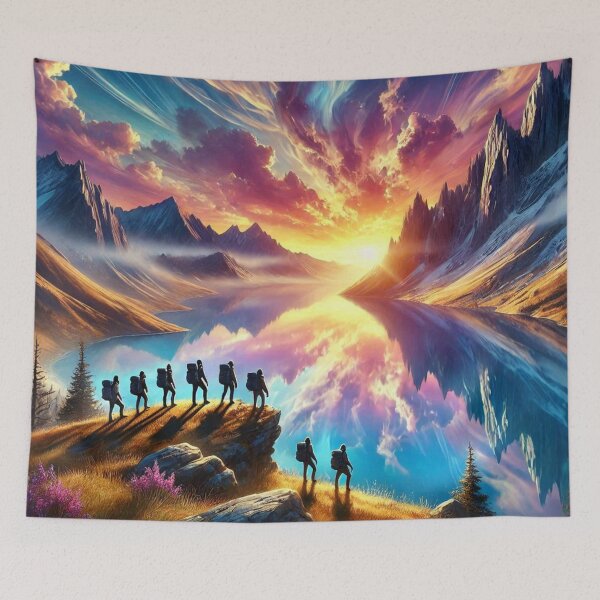 Item preview, Hike through the Mountains designed and sold by WyckedLynn.