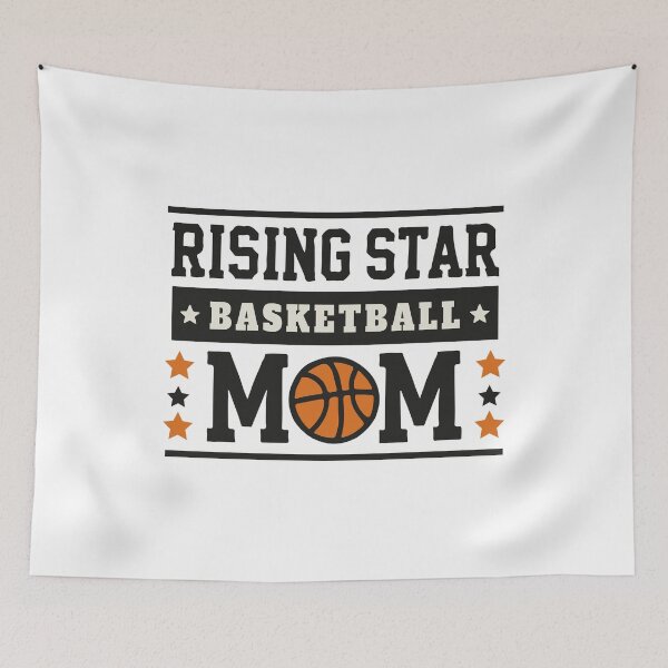 Item preview, Rising Star Basketball Mom designed and sold by HandicraftArt.