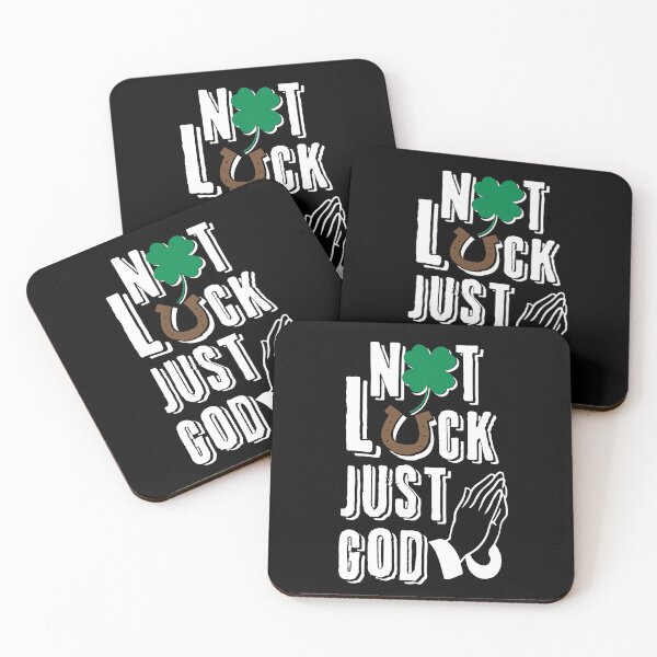 Item preview, Not Luck Just God, Christian designed and sold by MoriaStore.