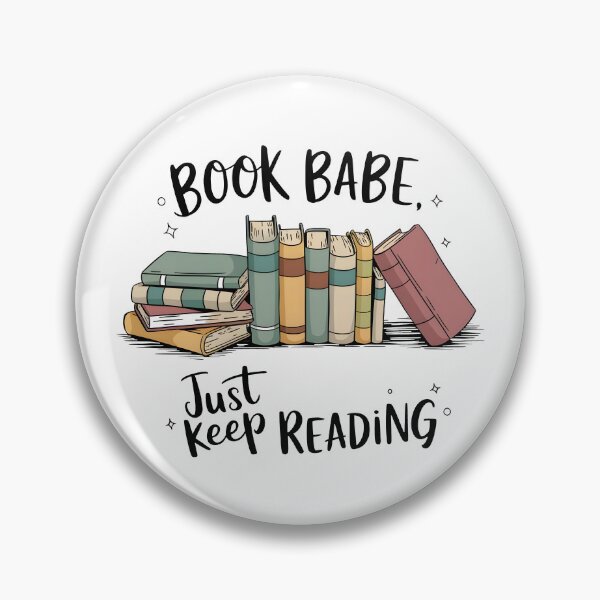 Item preview, Book babe keep reading journaling aesthetic designed and sold by ArtbySameer.