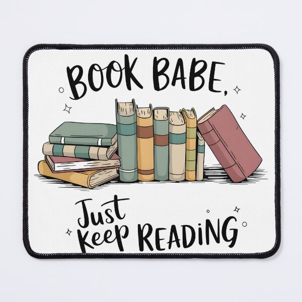Item preview, Book babe keep reading journaling aesthetic designed and sold by ArtbySameer.