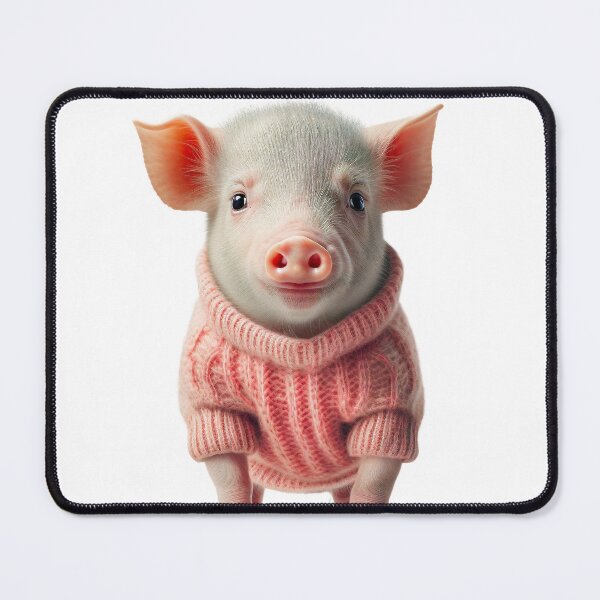 Item preview, Cozy Pig - Transparent Background  designed and sold by Julia McMullen.