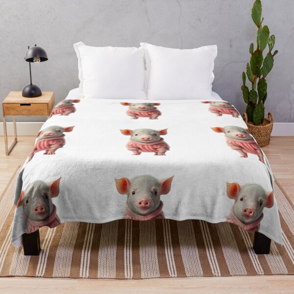 Item preview, Cozy Pig - Transparent Background designed and sold by Julia McMullen.