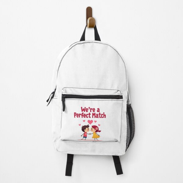Item preview, We're a Perfect Match - Cute Valentine's Day Design designed and sold by pandk25.