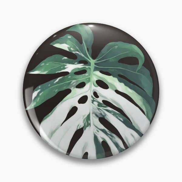 Item preview, Monstera Albo in Black designed and sold by bignosework.