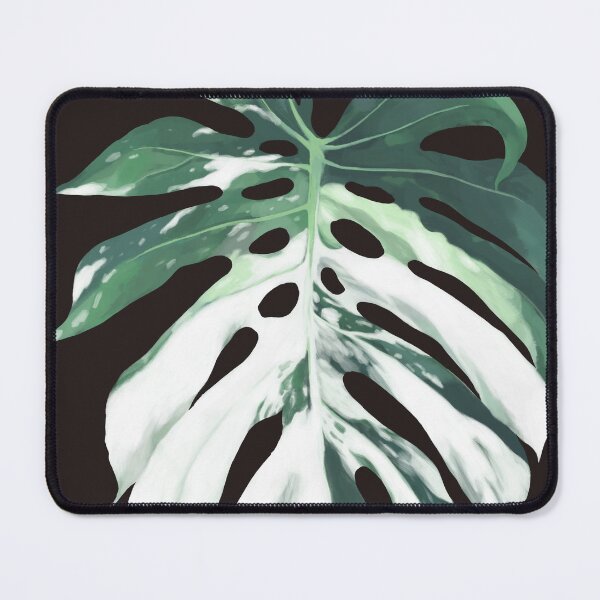 Item preview, Monstera Albo in Black designed and sold by bignosework.