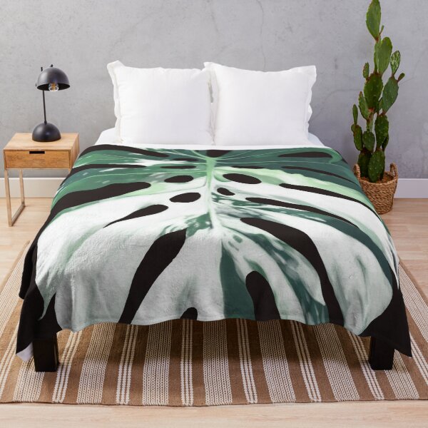 Item preview, Monstera Albo in Black designed and sold by bignosework.