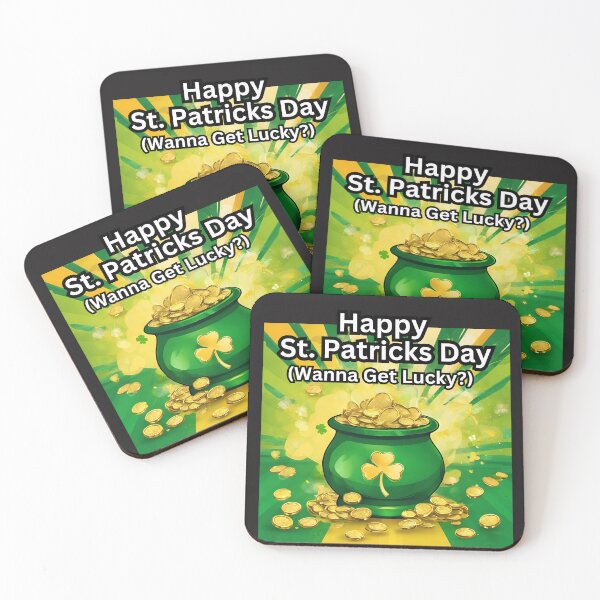 Aperçu de l'œuvre Envie d'avoir de la chance ? Joyeuse Saint-Patrick créée et vendue par FroggyFly Designs.