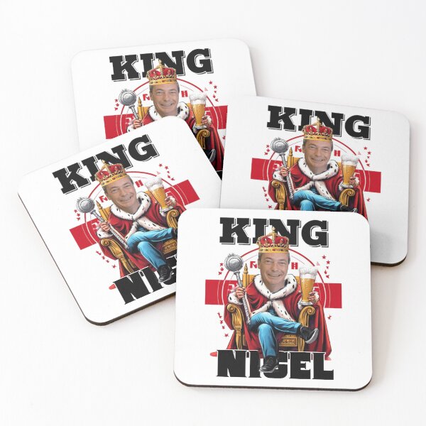 Item preview, King Nigel Farage designed and sold by Flirt-Teez.