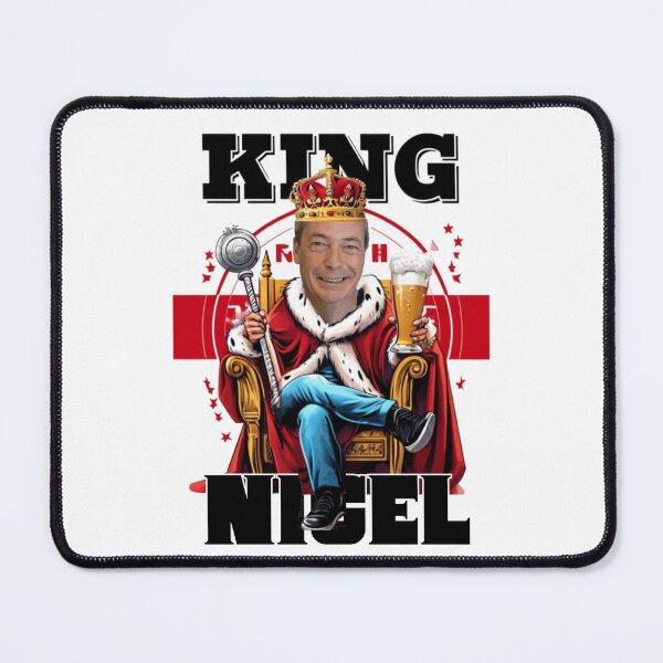 Item preview, King Nigel Farage designed and sold by Flirt-Teez.