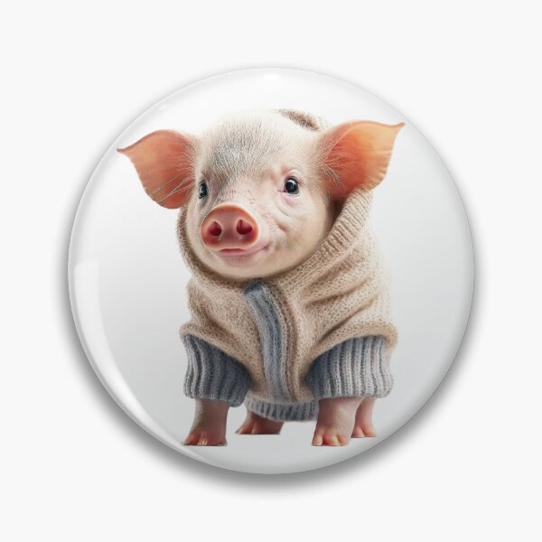 Item preview, Cozy Pig 2 - Transparent Background  designed and sold by Julia McMullen.