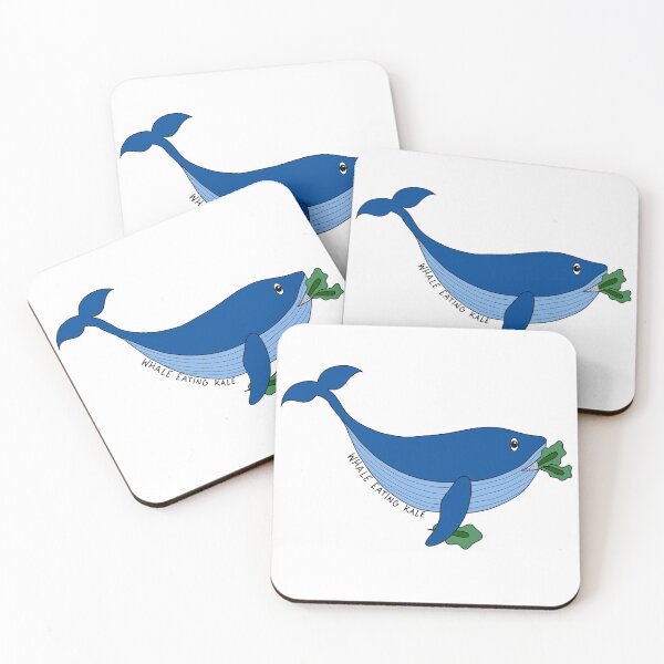 Item preview, Whale Eating Kale designed and sold by lilyseifert.