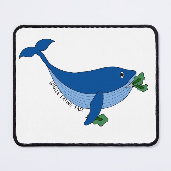 Item preview, Whale Eating Kale designed and sold by lilyseifert.