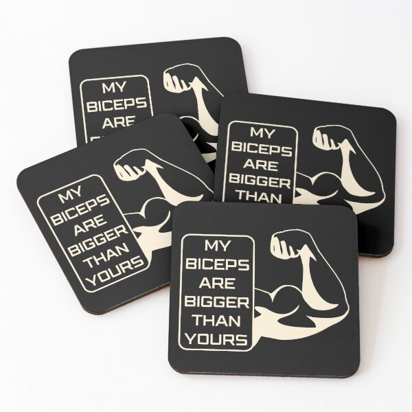 Item preview, My Biceps are Bigger Than Yours designed and sold by DesignDazzles.