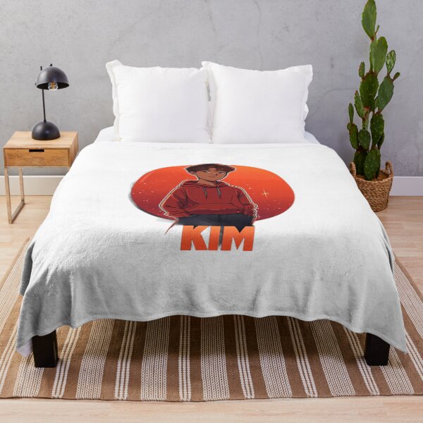 Item preview, My name is kim a red hoodie boy cartoon style  designed and sold by KimierArt.