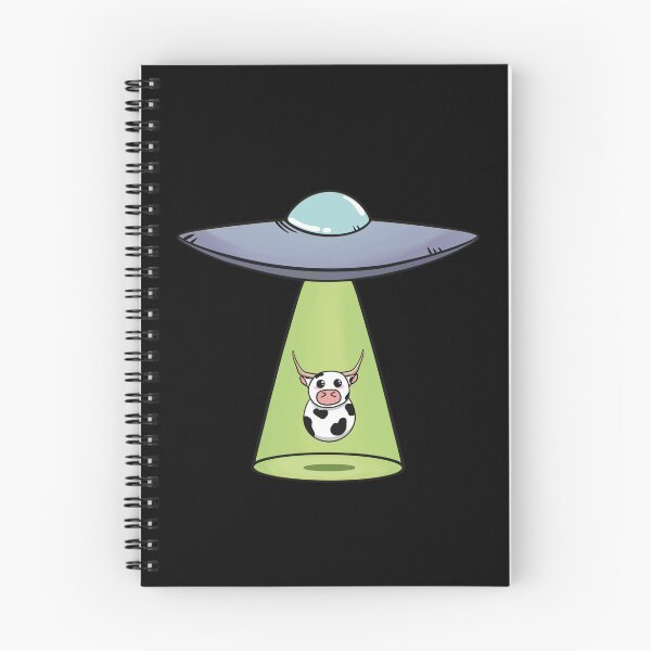 Item preview, UFO Alien Abduction Cow designed and sold by Skull Fern.