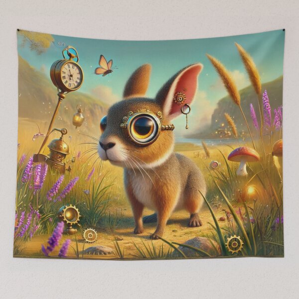 Item preview, Steampunk Patagonian Mara designed and sold by Sillytoe.