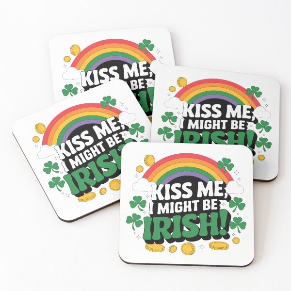 Item preview, Kiss Me I Might Be Irish - St Patricks Day Design designed and sold by Peter Stawicki.
