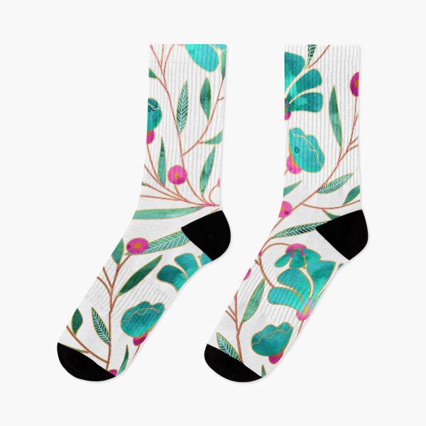 Item preview, Turquoise Floral designed and sold by 83oranges.com.