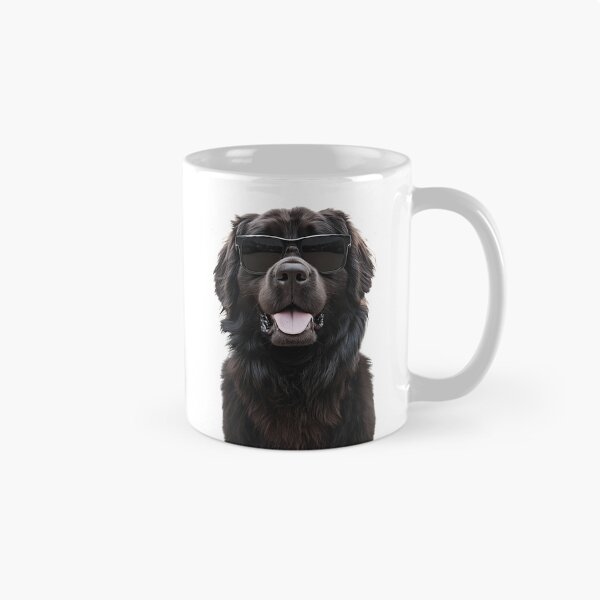 Item preview, Funny cool Newfoundland Dog wearing sunglasses designed and sold by LazyOwlStore.