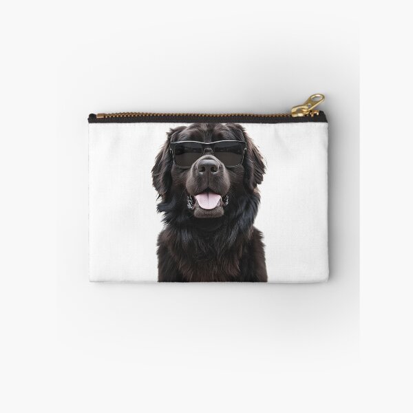 Item preview, Funny cool Newfoundland Dog wearing sunglasses designed and sold by LazyOwlStore.