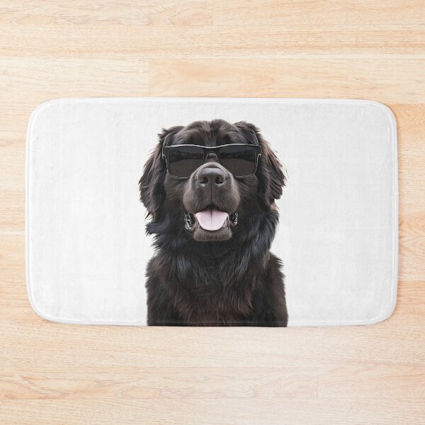 Item preview, Funny cool Newfoundland Dog wearing sunglasses designed and sold by LazyOwlStore.