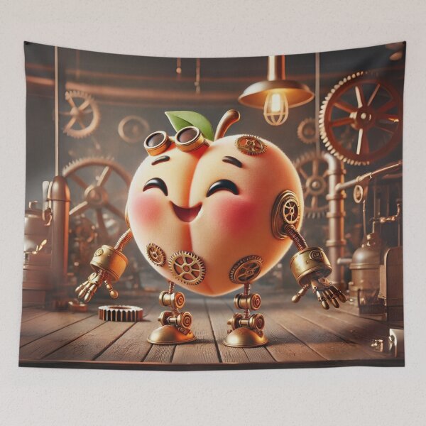Item preview, Steampunk Peach designed and sold by Sillytoe.