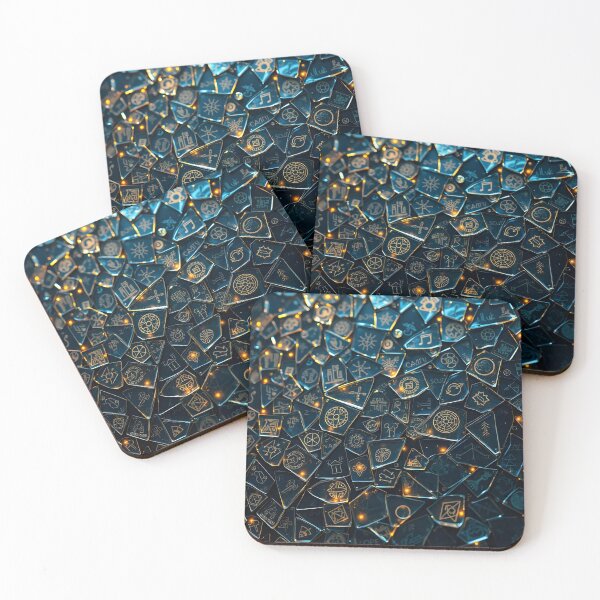 Item preview, Shattered Symbols designed and sold by Bilikaru.