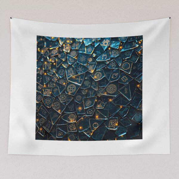 Item preview, Shattered Symbols designed and sold by Bilikaru.