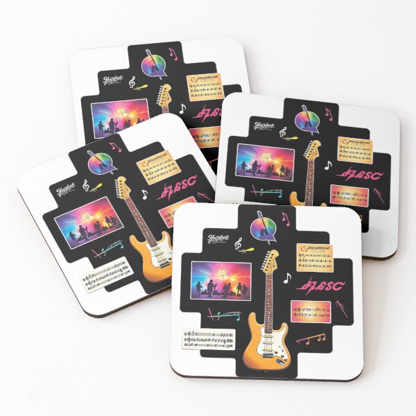 Item preview, Guitar patterns, music notes, or iconic album covers Creative art  sticker  designed and sold by InsightA.