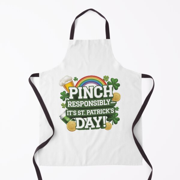 Item preview, Pinch Responsibly - It's St. Patrick's Day - St Patricks Day Design designed and sold by Peter Stawicki.