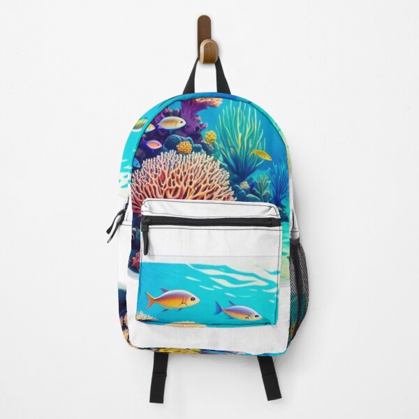 Item preview, Calming ocean views, coral reefs, or schools of fish sticker design designed and sold by InsightA.