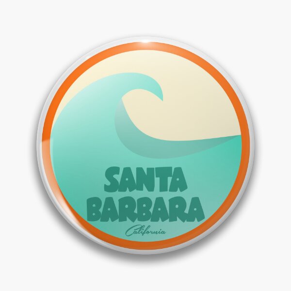 Artikelvorschau, Santa Barbara Kalifornien Retro entworfen und verkauft von bivenart.