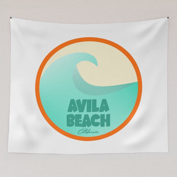 Item preview, Avila Beach California Retro designed and sold by bivenart.