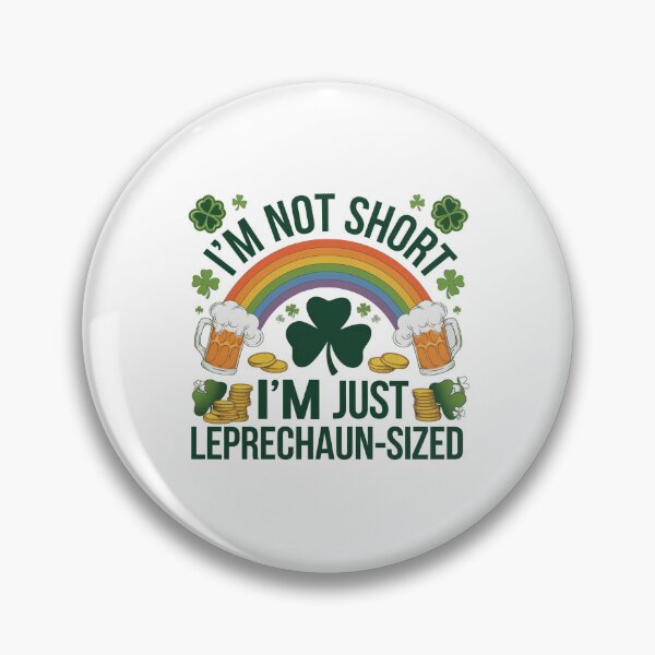 Item preview, I'm Not Short I'm Just Leprechaun-Sized - St Patricks Day Design designed and sold by Peter Stawicki.