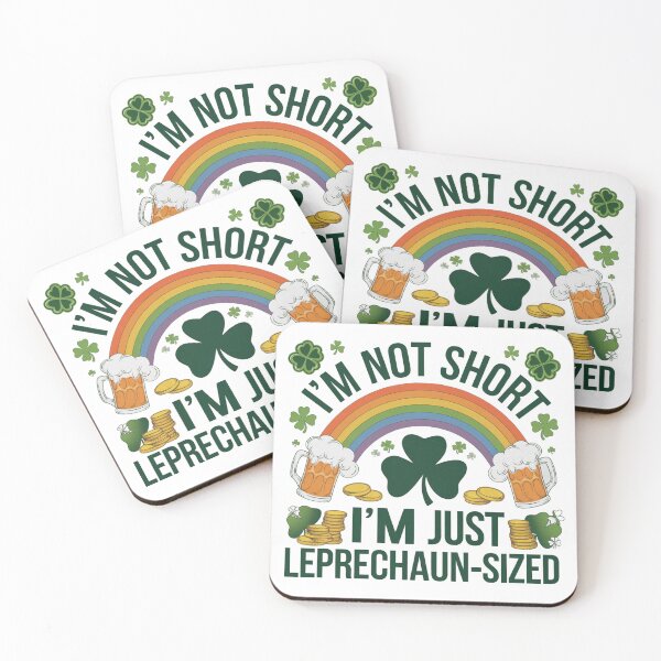 Item preview, I'm Not Short I'm Just Leprechaun-Sized - St Patricks Day Design designed and sold by Peter Stawicki.