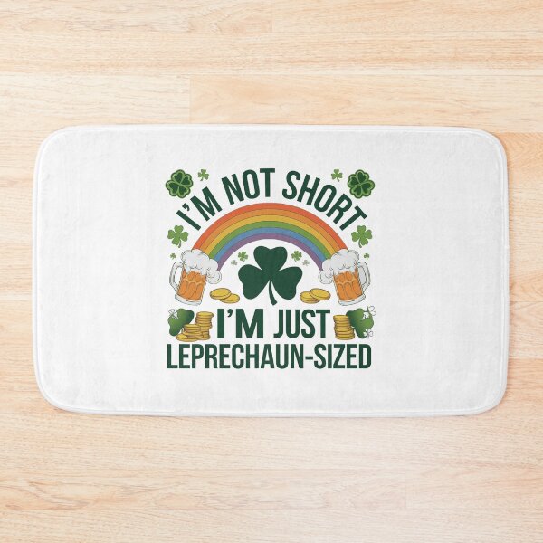 Item preview, I'm Not Short I'm Just Leprechaun-Sized - St Patricks Day Design designed and sold by Peter Stawicki.