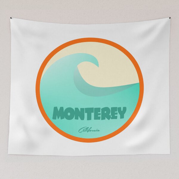 Item preview, Monterey California Retro designed and sold by bivenart.