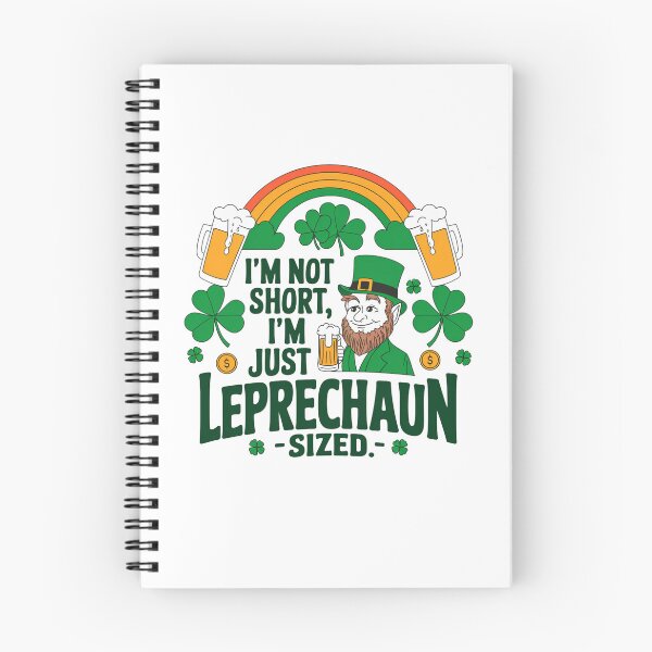 Item preview, I'm Not Short I'm Just Leprechaun-Sized - St Patricks Day Design designed and sold by Peter Stawicki.