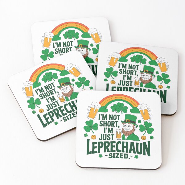 Item preview, I'm Not Short I'm Just Leprechaun-Sized - St Patricks Day Design designed and sold by Peter Stawicki.