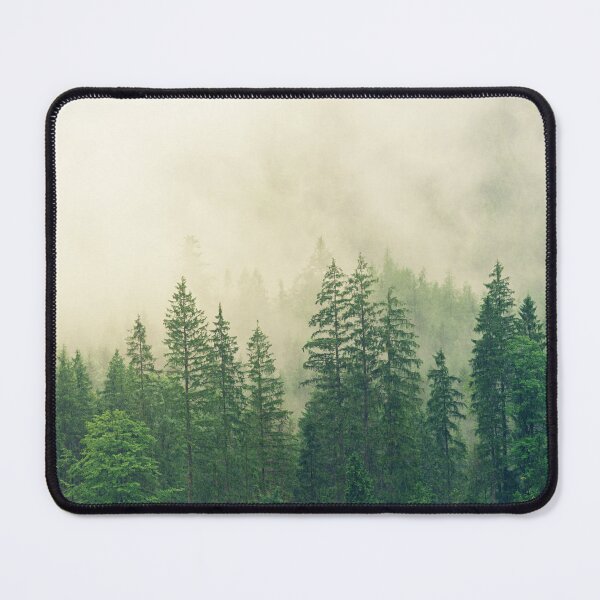 Item preview, Foggy Forest Landscape Print designed and sold by Julia McMullen.