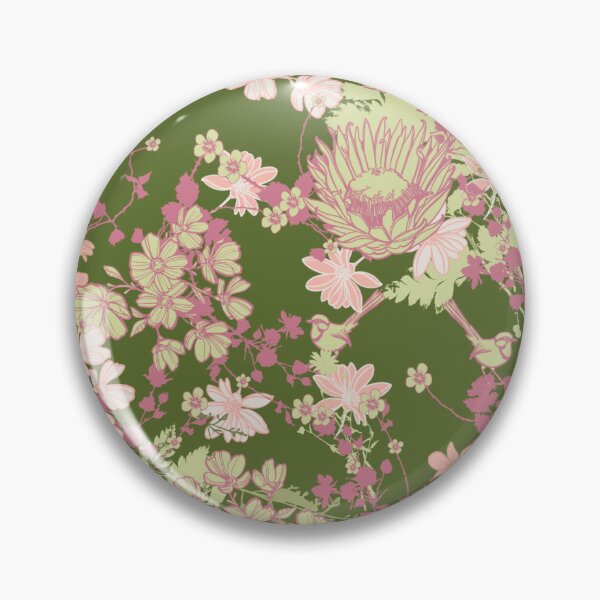 Item preview, Vintage Wren with Protea designed and sold by Jo Wilson Design.