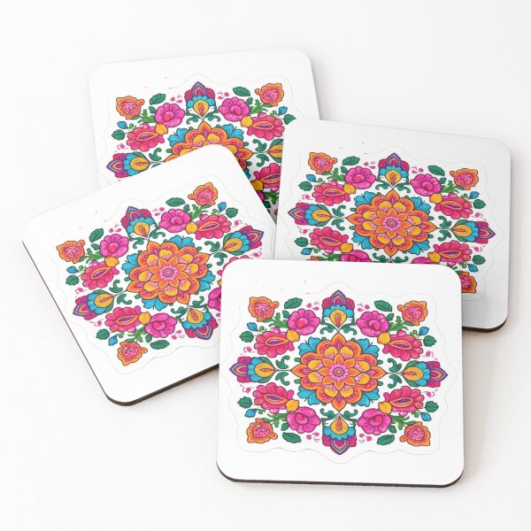Item preview, Vibrant Floral Patterns with Lush Greenery Sticker – Nature-Inspired Decorative Decals. designed and sold by InsightA.